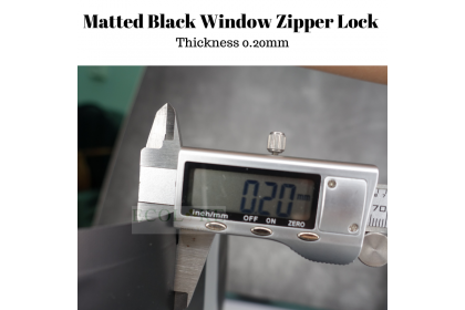 50 pieces Ziplock Black Window Food Grade Packaging